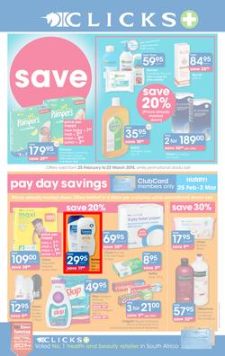 Clicks : You Pay Less (25 Feb - 22 Mar 2015), page 1