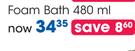 Oh So Heavenly Beauty Sleep Foam Bath-480ml