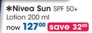 Nivea Sun SPF 50+ Lotion-200ml