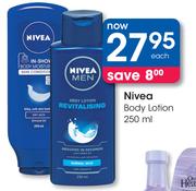 Nivea Body Lotion-250ml Each