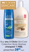 Clicks Skin Care Collection Body Washes-Each