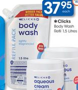 Clicks Body Wash Refil-1.5L