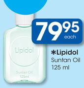 Lipidol Suntan Oil-125ml