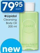 Lipidol Cleansing Body Oil-200ml