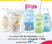 Oh So Heavenly Liquid Handwash & Refills-Each