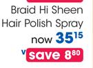 Sta-Sof-Fro Braid Hi Sheen Hair Polish Spray
