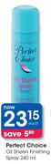 Perfect Choice Oil Sheen Finishing Spray-240ml