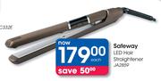 Safeway LED Hair Straightener JA2859