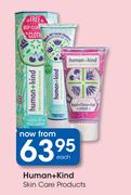 Human + Kind Skin Care Products Each