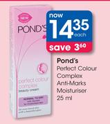 Pond's Perfect Colour Complex Anti-Marks Moisturiser-25ml Each