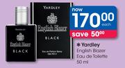 Yardley English Blazer Eau De Toilette-50ml