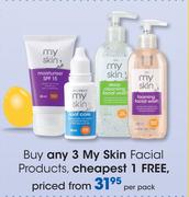 My Skin Facial Products-Per Pack