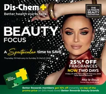 Dis-Chem : Beauty Fair (19 February - 15 March 2026)
