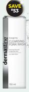 Dermastine Energising Cleansing Foam Wash-150ml