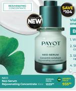 Payot Neo Serum Rejuvenating Concentrate-30ml