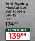 Nutrimen Anti Ageing Moisturiser Sunscreen SPF15-50ml
