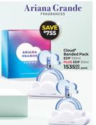 Ariana Grande Fragrances Cloud Banded Pack (EDP 100ml Plus EDP 30ml)-Per Pack