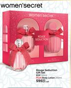 Rouge Seduction Gift Set (EDP 100ml Plus Body Lotion 200ml)-Per Set