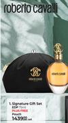 Roberto Cavalli Signature Gift Set (EDP 75ml Plus Free Pouch)-Per Set