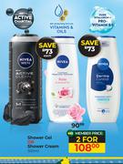 Nivea Shower Gel Or Shower Cream-For 2 x 500ml