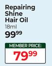 Hask Repairing Shine Hair Oil-18ml