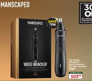 Manscaped The Weed Whacker Electric Nose & Ear Hair Trimmer