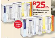 Luminarc 3-Pack Savoie White Wine/Red Wine Glass Set