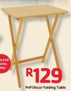 PnP Decor Folding Table