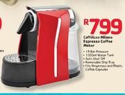 Caffeluxe Milano Espresso Coffee Maker