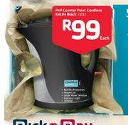 PnP Counter Point Cordless Kettle Black 15082-Each
