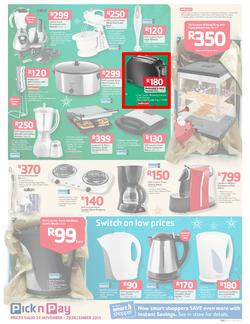 Pick n Pay : Save Big On Your Festive Favourites (24 Nov- 29 Dec 2013), page 5