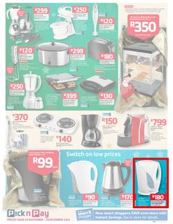 Pick n Pay : Save Big On Your Festive Favourites (24 Nov- 29 Dec 2013), page 5