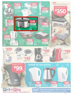 Pick n Pay : Save Big On Your Festive Favourites (24 Nov- 29 Dec 2013), page 5