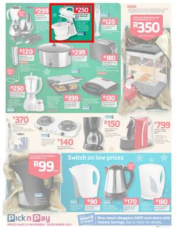 Pick n Pay : Save Big On Your Festive Favourites (24 Nov- 29 Dec 2013), page 5