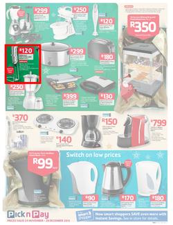 Pick n Pay : Save Big On Your Festive Favourites (24 Nov- 29 Dec 2013), page 5