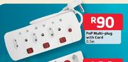 PnP Multi-Plug With Cord 0.5m