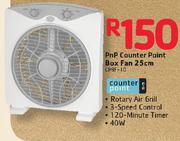 PnP Counter Point Box Fan 25Cm CPBF-10