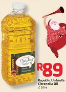 Republic Umbrella Citronella Oil-2L