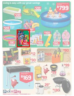Pick n Pay : Save Big On Your Festive Favourites (24 Nov- 29 Dec 2013), page 7