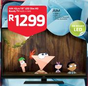 Aim 19" LED Slim HD Ready TV ALED-S19HD