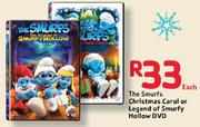 The Smurfs Christmas Carol Or Legend Of Smurfy Hollow DVD-Each