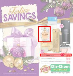 Dis-Chem : Festive Savings ( 10 Nov - 05 Jan 2015 ), page 1