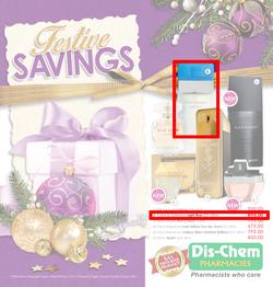 Dis-Chem : Festive Savings ( 10 Nov - 05 Jan 2015 ), page 1