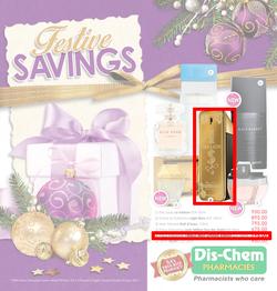 Dis-Chem : Festive Savings ( 10 Nov - 05 Jan 2015 ), page 1