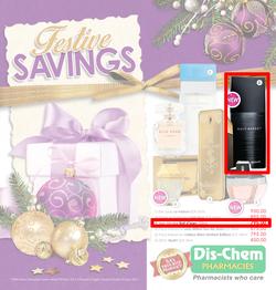 Dis-Chem : Festive Savings ( 10 Nov - 05 Jan 2015 ), page 1