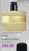 James Bond 007 Gold Limited Edition EDT-50ml 