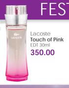 Lacoste Touch Of Pink EDT-30ml