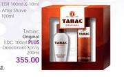 Tabac Original EDC-100ml + Deodorant Spray-200ml