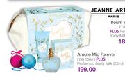 Jeanne Arthes Amore Mio Forever EDB-100ml + Perfumed Body Milk-200ml