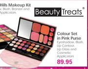 Beauty Treats Colour Set In Pink Purse